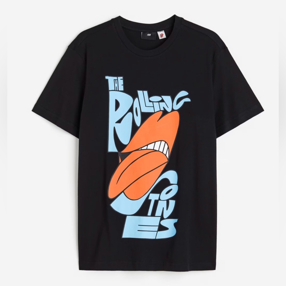 H&M Rolling Stones Graphic T-shirt | XL